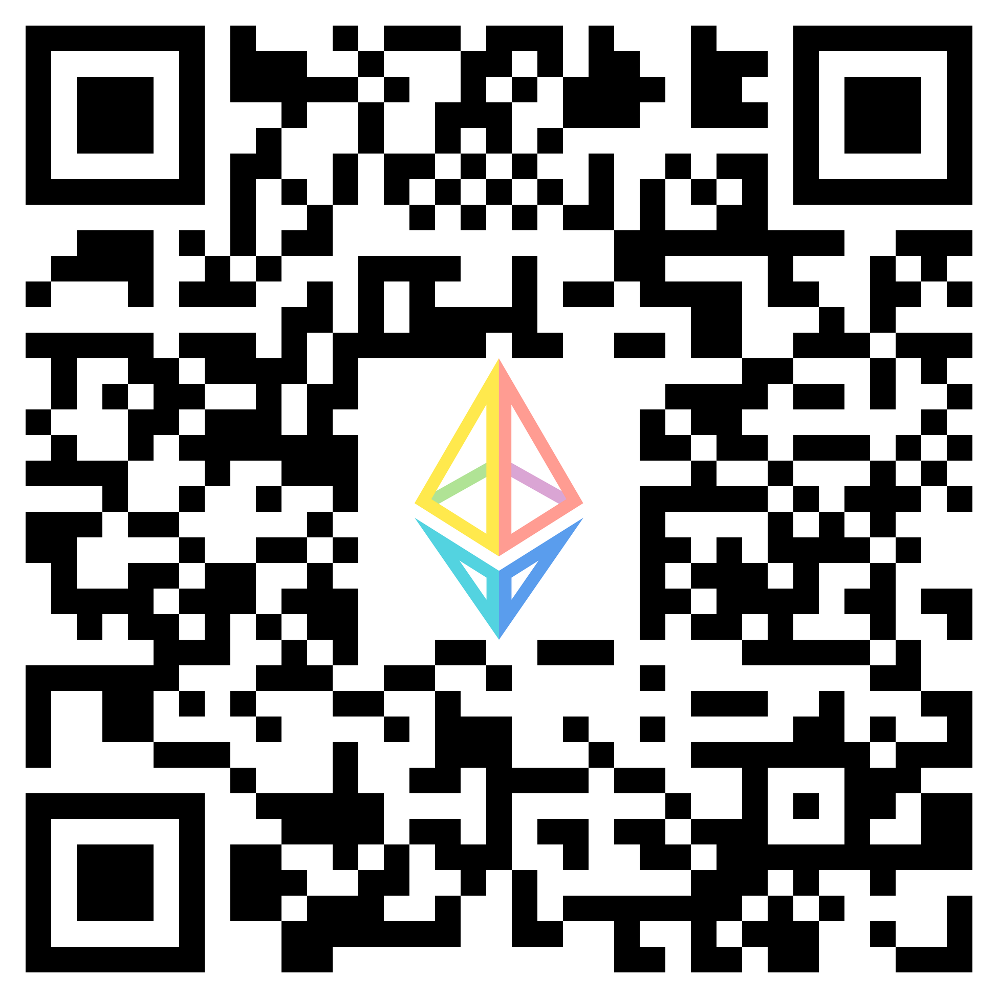 Ethereum donation QR code