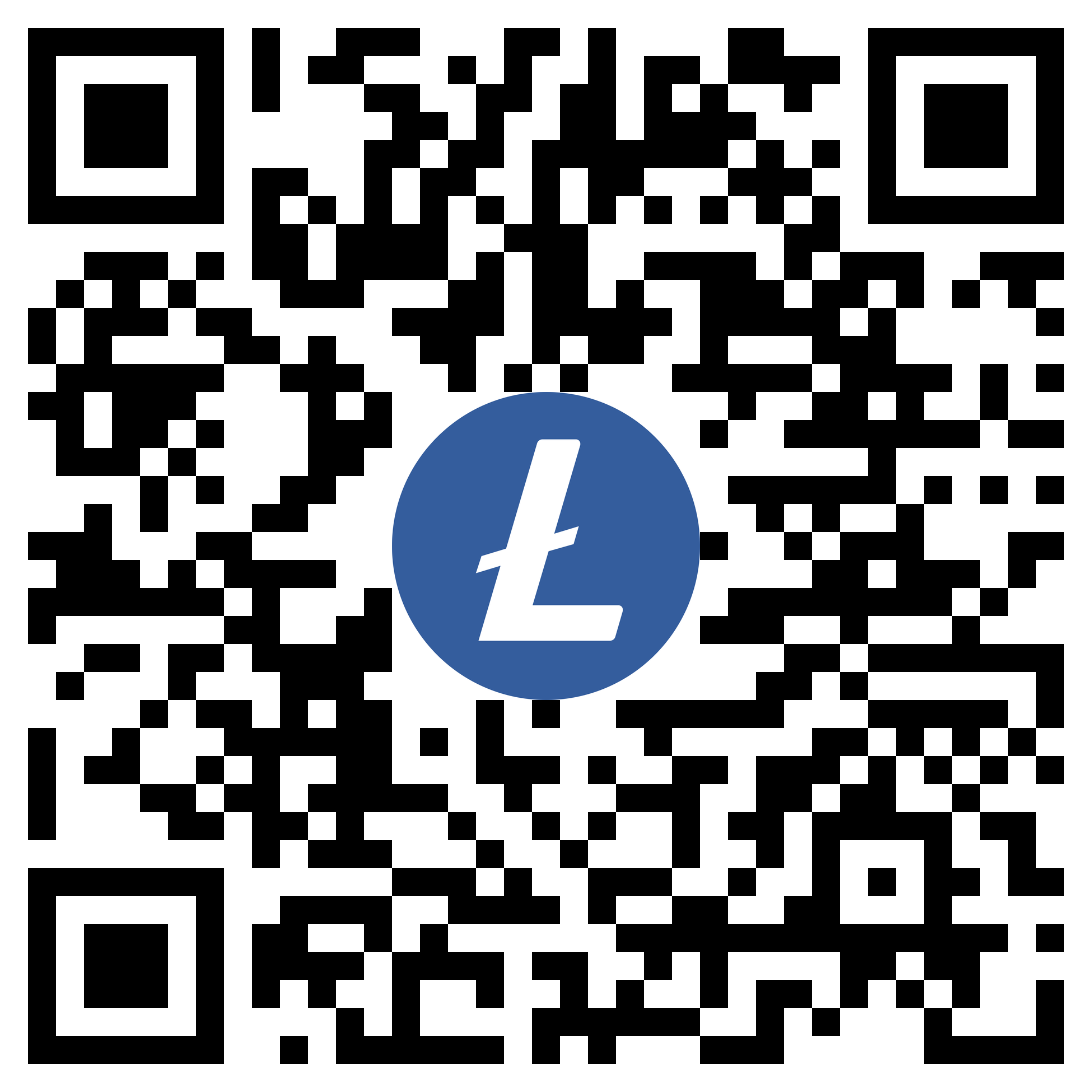 Litecoin donation QR code
