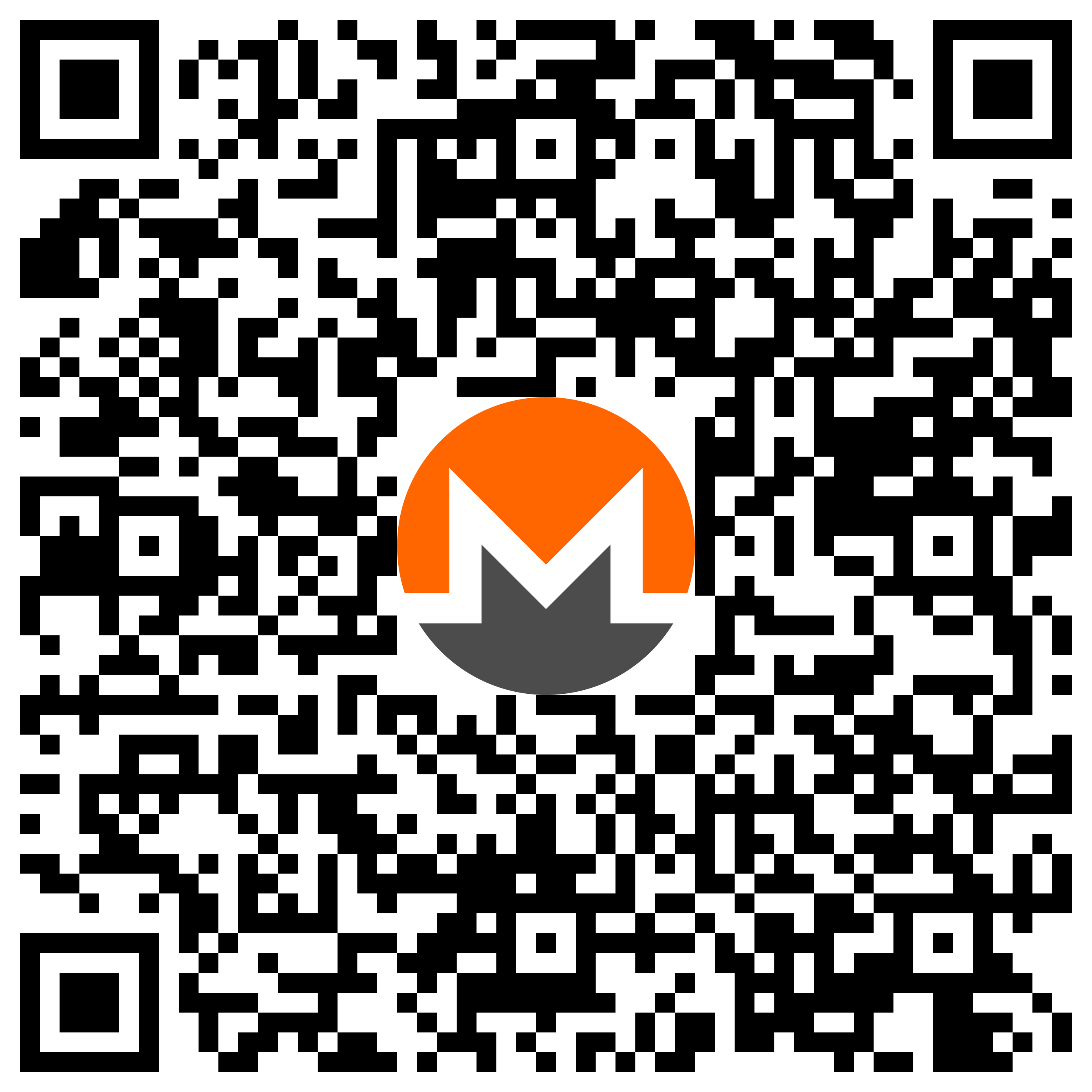 Monero donation QR code